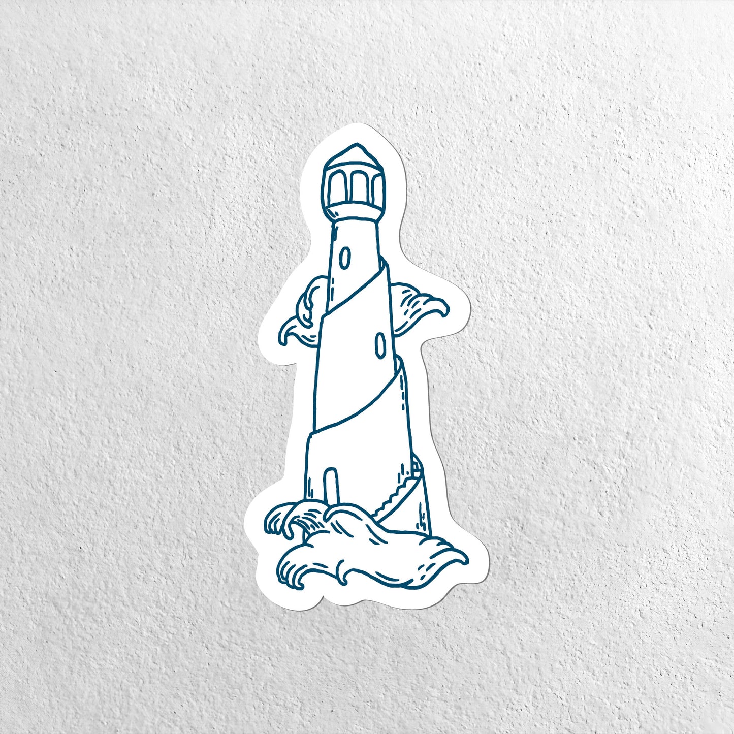 Small Vinyl Sticker - Lighthouse