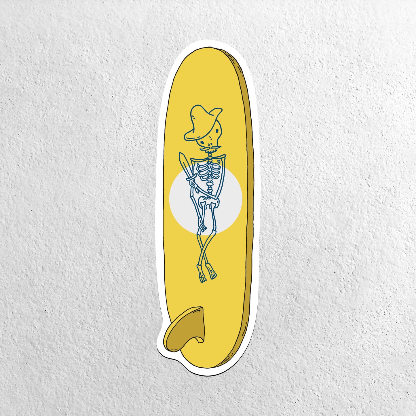 Vinyl Sticker - Crook Surfer