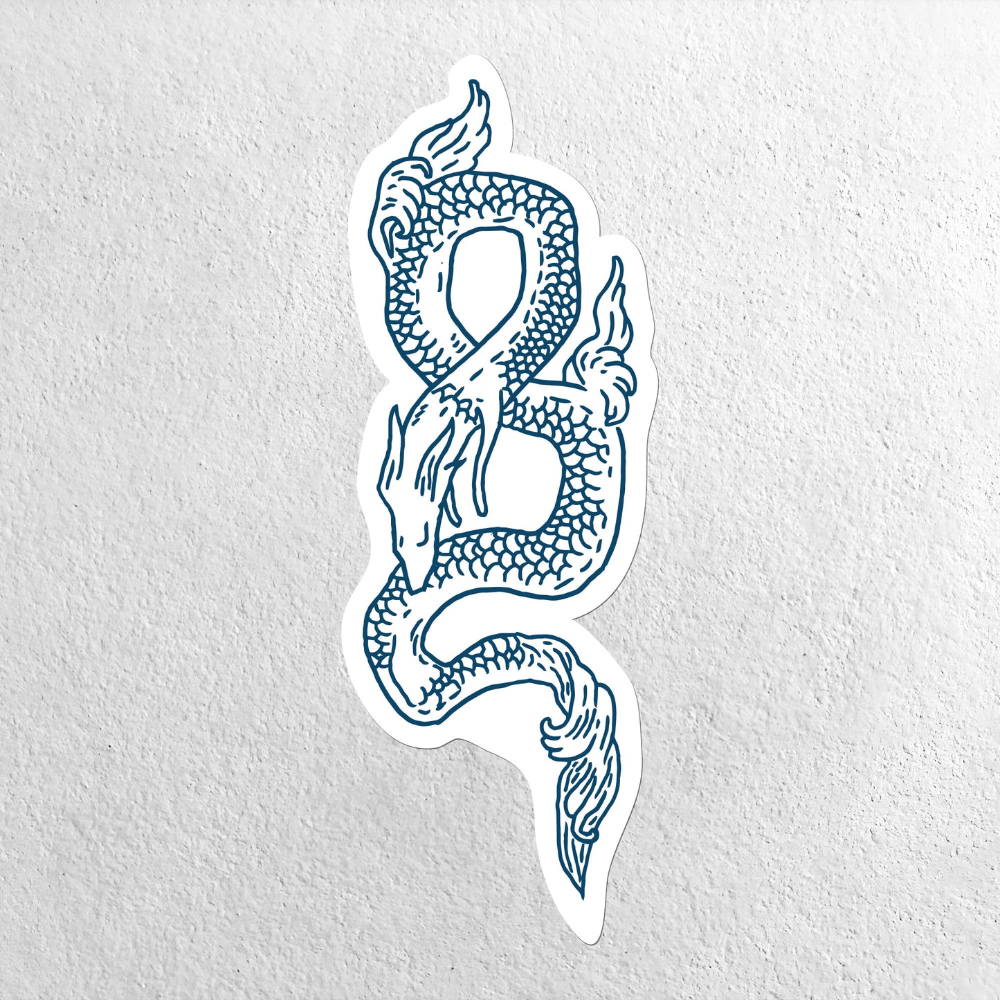Small Vinyl Sticker - Dragon
