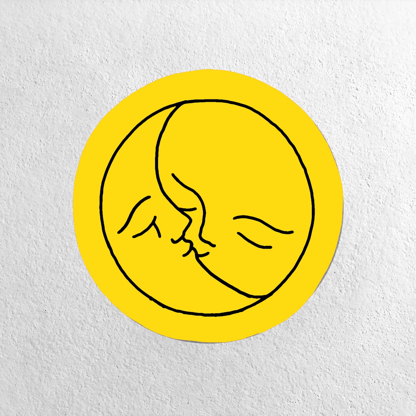 Large Vinyl Sticker - Lovers