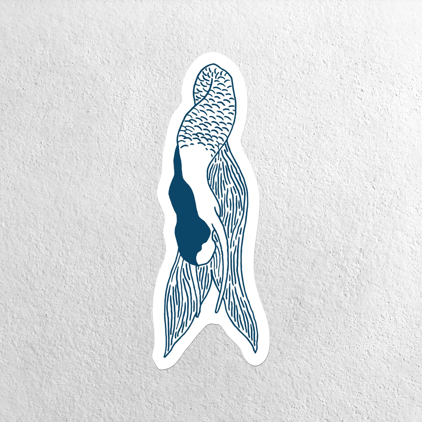 Small Vinyl Sticker - Mermaid
