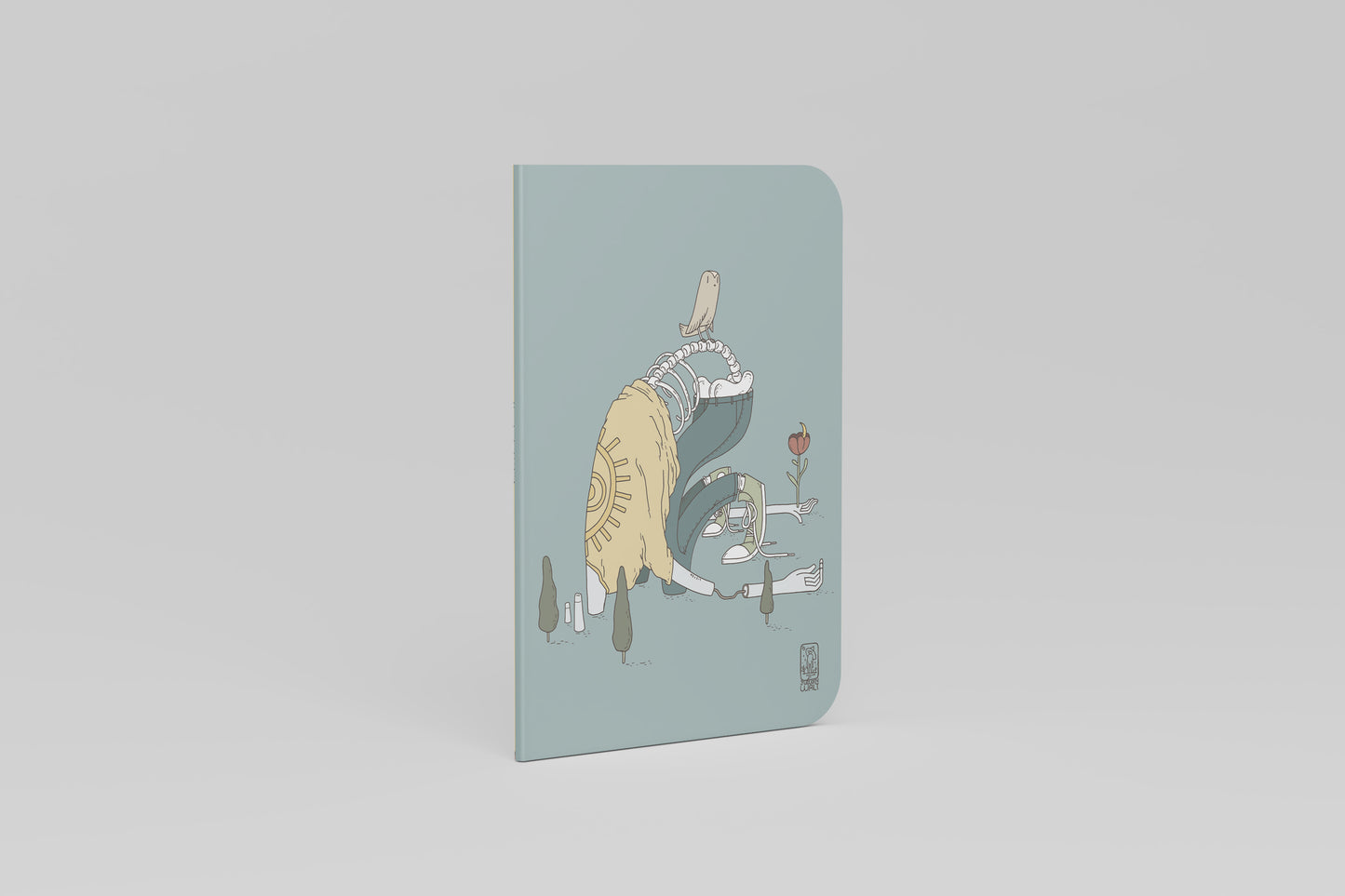 A5 Journal - Moon Flower