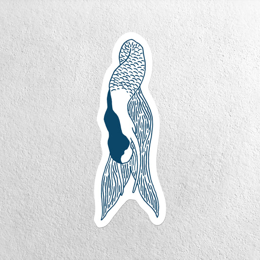 Small Vinyl Sticker - Mermaid