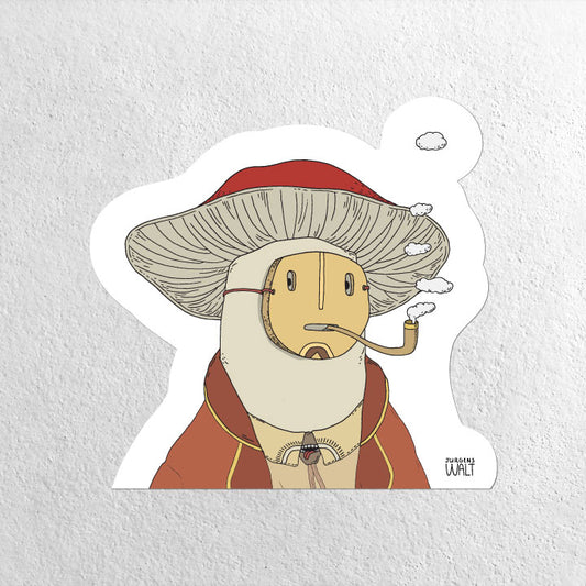Large Vinyl Sticker - Mush Elder